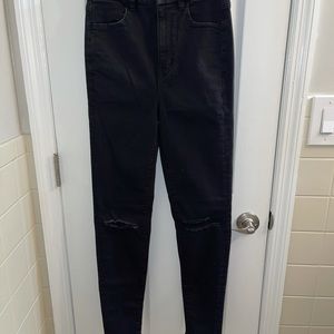 American Eagle Distressed High Waisted Jeggings